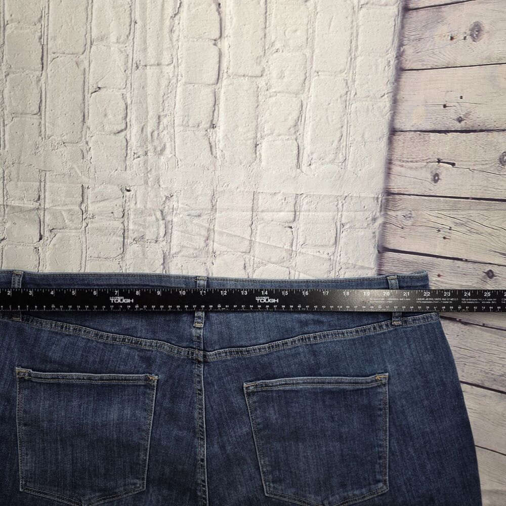 Sonoma Goods For Life Curvy Skinny Jeans Womens 22W Blue Wash High Rise Stretch - Picture 5 of 11